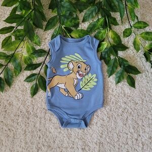 Baby Boy Simba Tank Onesie (3-6 Months)